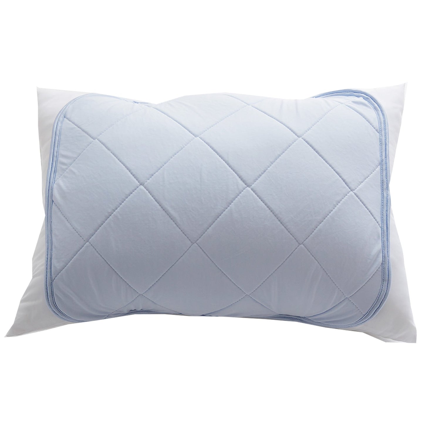 接触冷感エアー枕パッド2枚組