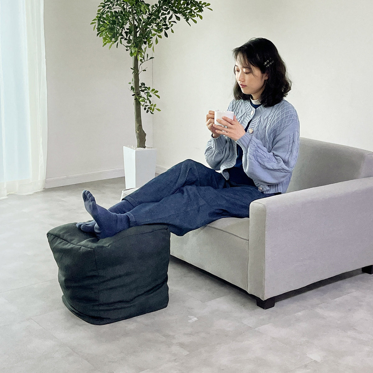 布団収納カバー 3型から選べる　キューブ/ラウンド/ロング