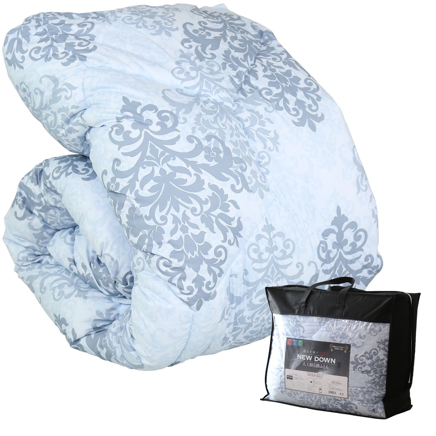 人工羽毛掛布団 ニューダウン人工羽毛掛布団ダブル
