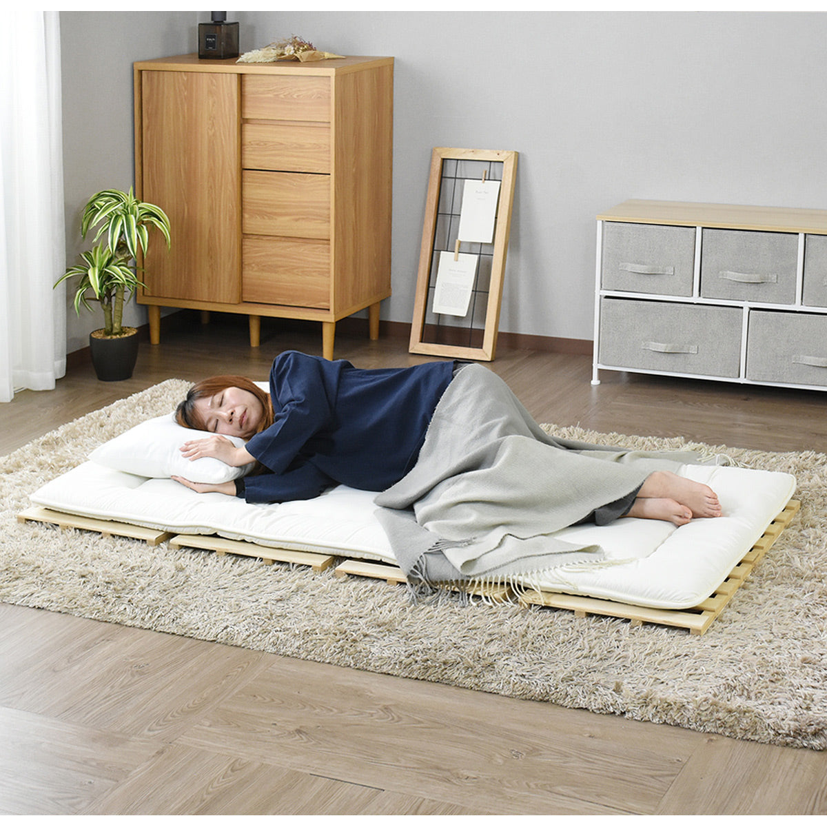 すのこベッド ビスケSSS