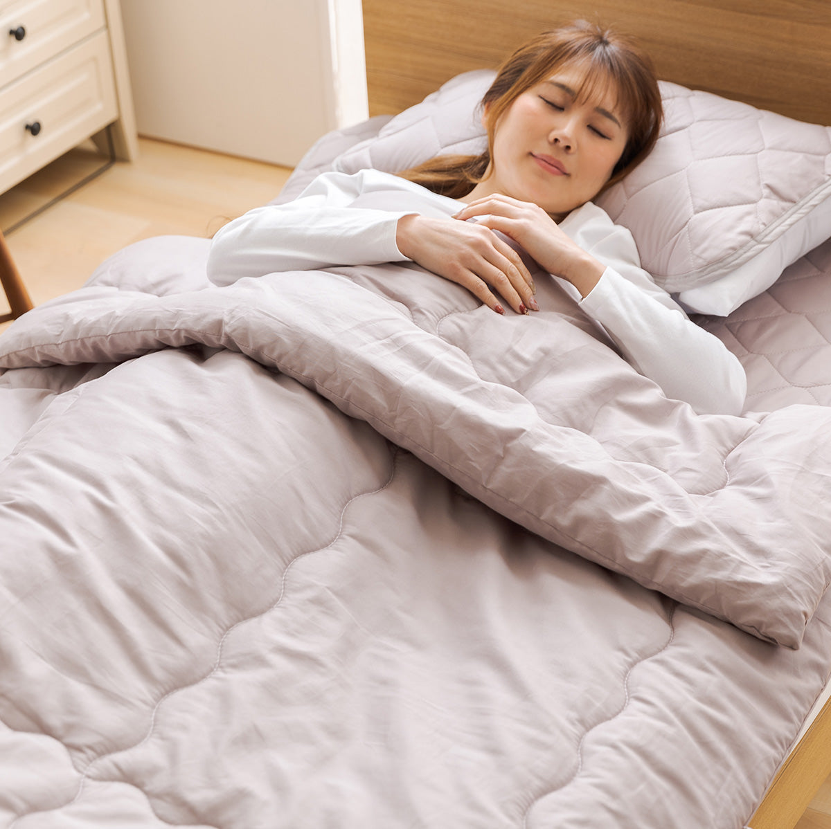 セミダブル ダニを通さない綿100ケットSD