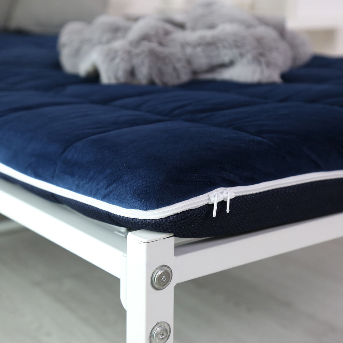 マットレス シングル シングルベッド 水洗い 通気性 衛生的 三つ折り 厚さ10cm 収納袋付き 敷布団 アクアスリープマットレスS