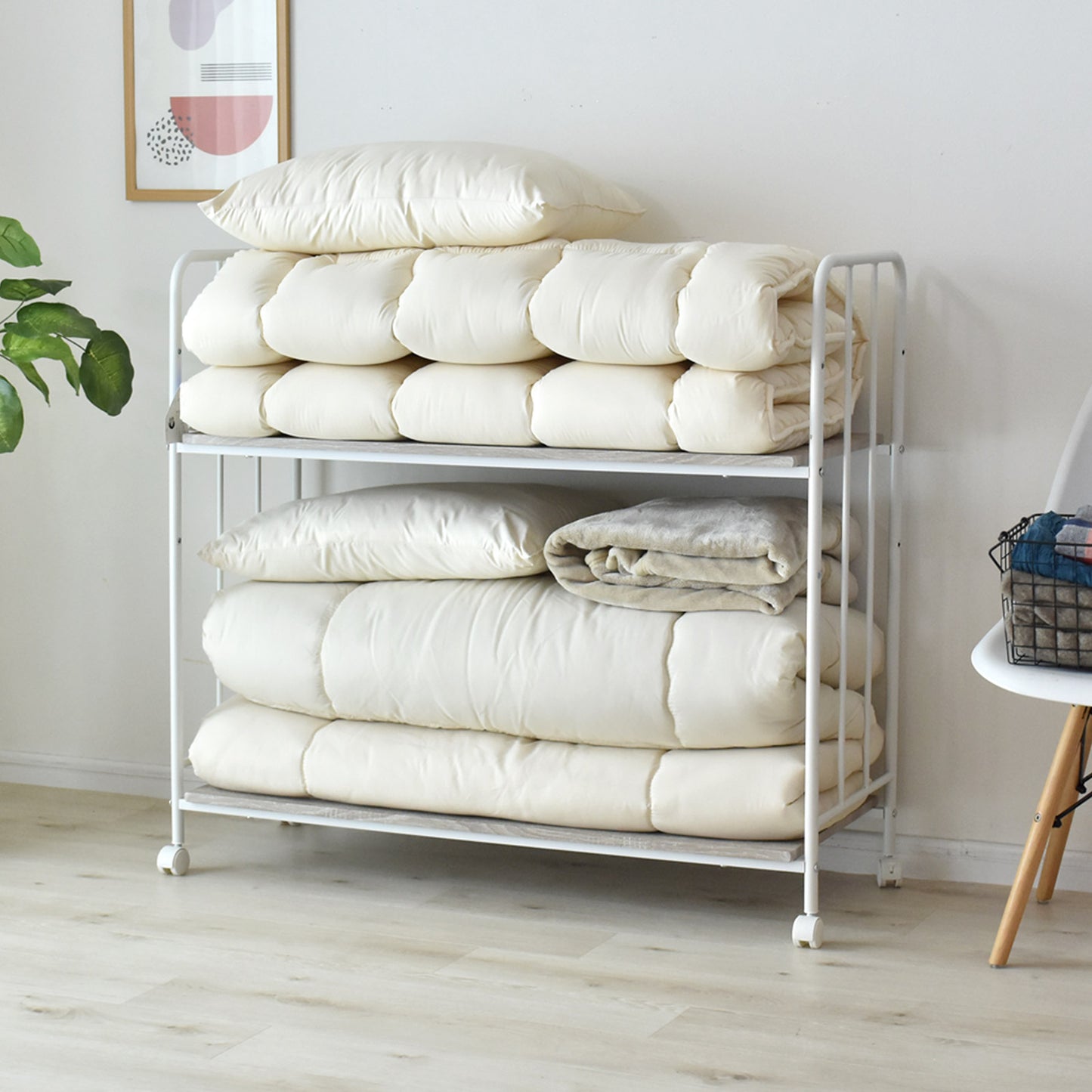 布団収納ラック ボル2段