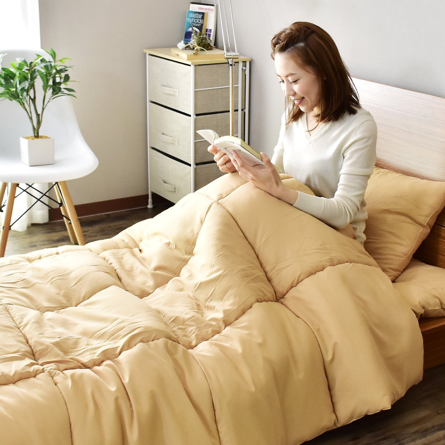 洗える布団4点セット シングル マシオ