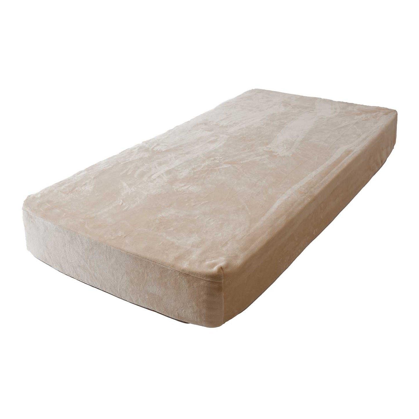 マイクロファイバーボックスシーツ ダブル ホワクロD