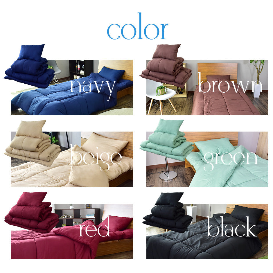 洗える布団4点セット シングル マシオ